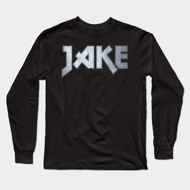 Heavy metal Jake Long Sleeve T-Shirt by KubikoBakhar